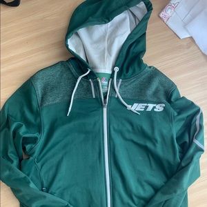 Jets Hoodie Size Large